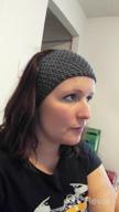 img 1 attached to Warm Winter Knit Crochet Turban Headband For Women - Chunky Crocheted Headwrap And Ear Warmer By DRESHOW review by Greg Usry