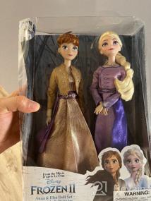 img 6 attached to Set of dolls Anna and Elsa Frozen 2 - 29cm.