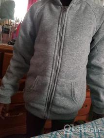 img 8 attached to Coney Island Sherpa-Lined Full-Zip Boys' Sweatshirt for Fashionable Hoodies & Sweatshirts