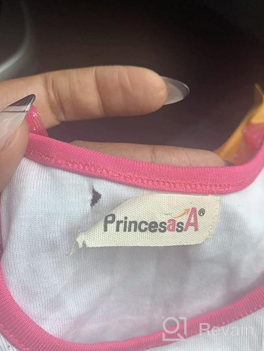 img 1 attached to Stylish Summer Wedding Attire 💐 for Toddler Girls by PrinceSasa Number review by Sara Gowan