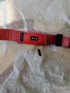 img 1 attached to Upgrade Your Samsung Gear Fit2 With NotoCity Silicone Replacement Bands In Black-Red, Large Size review by Adam Gray