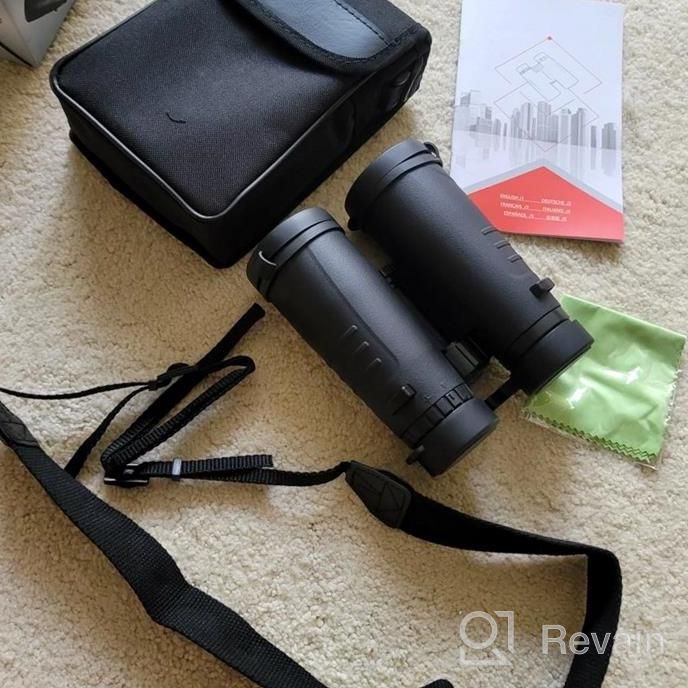 img 1 attached to Premium 10X42 Binoculars For Adults: Lightweight, Waterproof & Perfect For Outdoor Adventures! review by Brian Krump