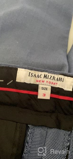 img 1 attached to 👖 Isaac Mizrahi Boys' Slim Fit Birdseye Textured Dress Pants review by Don Olsen