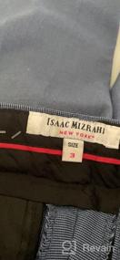 img 5 attached to 👖 Isaac Mizrahi Boys' Slim Fit Birdseye Textured Dress Pants