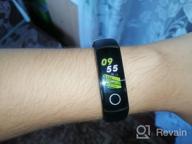 img 1 attached to Smart bracelet HONOR Band 5, blue review by Jaewon Hahm ᠌