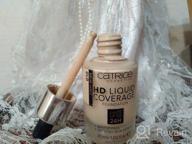 img 1 attached to Catrice HD Liquid Coverage Foundation: High & Natural Coverage, Vegan & Cruelty-Free (010 Light Beige) review by Aneta Stpie ᠌