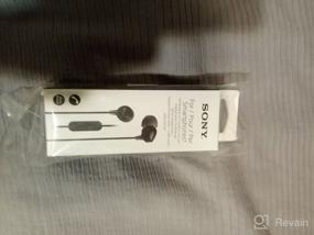 img 7 attached to Sony MDREX15AP/B In-Ear Earbud Headphones with Mic - Black