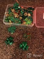 img 1 attached to Get Lucky This St. Patrick'S Day With 30 Shamrock Ornaments For Your Party Decorations! review by Charles Mistretta