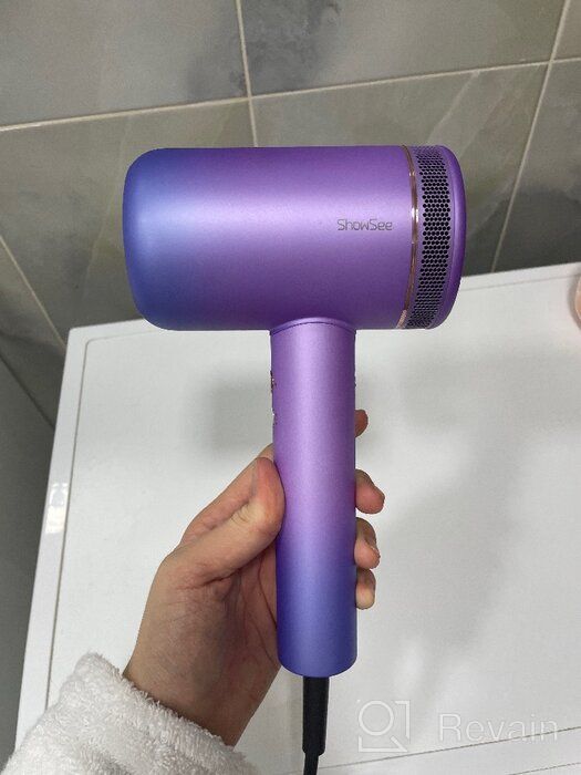 img 2 attached to Xiaomi Showsee Hair Dryer Star Shining Violet (A8-V) review by Agata Kamia-Jabo ᠌