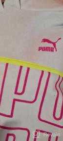 img 4 attached to 👧 Stylish PUMA Girls' Pullover Hoodie in Black - Perfect for Active Girls