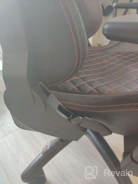 img 3 attached to Gaming chair COUGAR Rampart, upholstery: imitation leather/textile, color: black review by Barbara Ratyska ᠌