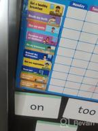 img 1 attached to Magnetic Chore Chart For Kids - 80+ Chores, Track Up To 3 Toddlers’ Home Or Classroom Learning, Potty Training, And Behavioural Routine With Daily Star Chart And Reward System review by Mardrequs Dorsey
