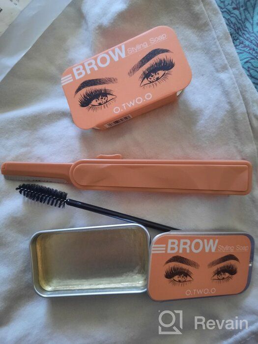 img 1 attached to 👁️ O.TWO.O Eyebrow Fixation Soap Gel: Achieve Perfect Brow Styling with Brow Styling Soap review by Agata Dmochowska ᠌