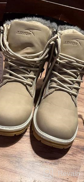 img 1 attached to Waterproof Winter Combat Duck Boots For Women With Ankle Support - Ideal For Snow, Rain And Outdoor Adventures review by Maili Silcox