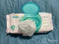 img 1 attached to Pampers Aqua Pure Wipes: Four-Pack for Gentle and Effective Baby Care review by Aneta Kociszewska ᠌