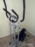 img 1 attached to EFITMENT Magnetic Elliptical Machine Trainer W/LCD Monitor And Pulse Rate Grips review by Chris Mania