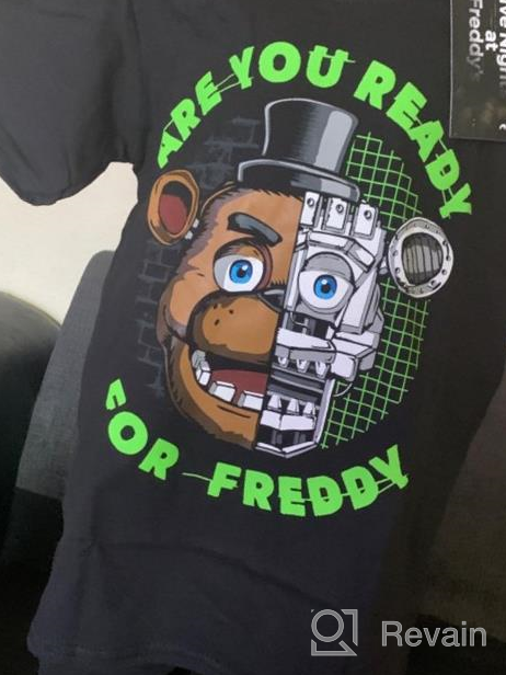 img 1 attached to 👕 Boys' Clothing - Five Nights at Freddy's Survived T-Shirt review by Brian Pius