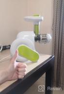 img 1 attached to Kitfort KT-1110-1 screw juicer, green review by Gabriela Gutowska ᠌