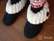 img 1 attached to Warm And Cozy Women'S Fuzzy Slippers - A Perfect Fit For Your Home review by Anthony Hopkins