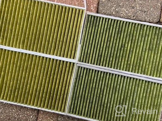 img 1 attached to ImUfer For Tesla Model 3 Cabin Air Filter 2017-2019 With Activated Carbon And Soda review by Victor Pinckney