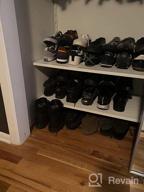 img 1 attached to Space-Saving Shoe Organizer For Closet - Neprock Shoe Storage Slots Rack For Closet Organization (20-Pack, Grey) - Organizador De Zapatos review by Wade Meeks