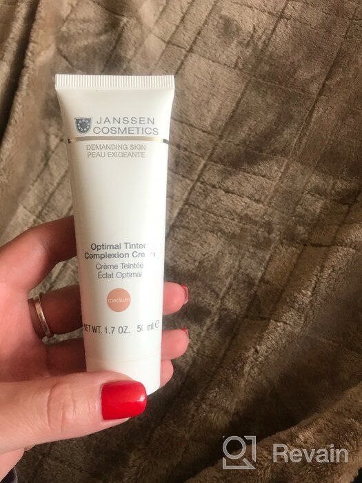 img 1 attached to Janssen Cosmetics Demanding Skin Optimal Tinted Complexion Cream Medium Face Cream SPF 10, 50 ml review by Ada Kowalczyk ᠌