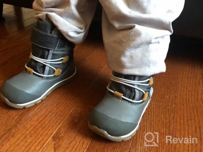 img 1 attached to Waterproof Insulated Boots for Kids by See Kai Run - Gilman review by Byron Elliott