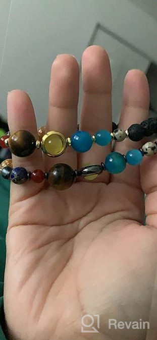 img 1 attached to 📿 Discover the New His and Hers Collection of Circle Distance Universe Bracelets by SPUNKYsoul review by Jason Holt
