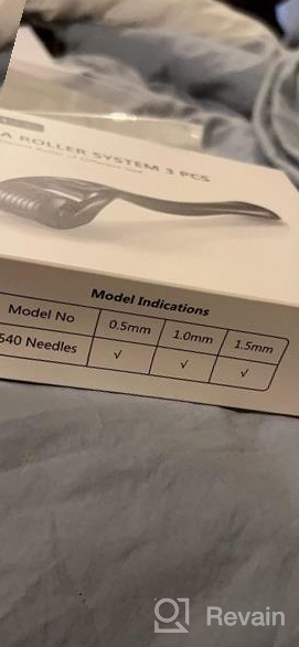 img 1 attached to 3 Pack Titanium Microneedle Derma Roller For Home Use - 540 Needles For Face And Body Microneedling review by Stephen Cooper