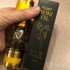 img 8 attached to Дорогое масло для йони Fivona Luxury Gold Secret: натуральные эфирные масла для ухода за женским здоровьем - увлажняющая травяная смесь для контроля запаха, детоксикации и поддержания pH баланса.