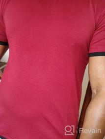 img 6 attached to Men'S Short Sleeve Athletic T-Shirt: Classic Top For Casual Workout & Summer Sports, Sizes S-5XL - Aiyino