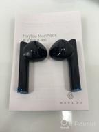img 2 attached to Haylou Moripods True Wireless Earbuds Bluetooth V5.2 Headphones - Qualcomm QCC3040 TWS Stereo Earphones, 4-Mic Enc and CVC 8.0 Noise Cancellation, aptX Adaptive, 24-Hour Playtime (Pink) review by Amit Kumar ᠌