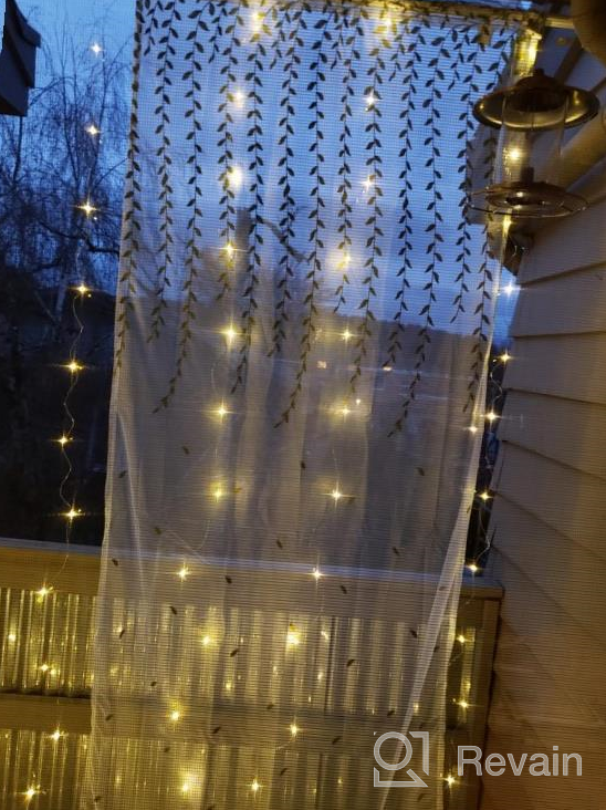 img 1 attached to Upgrade Your Home Décor With BROSHAN'S Natural Embroidered Sheer Curtains - Perfect For Living Room Or Kids Room! review by Eric Budd