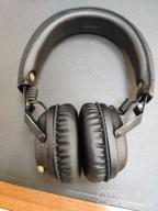 img 1 attached to Wireless Marshall Mid Bluetooth Headphones, Black review by Kro Montrea ᠌