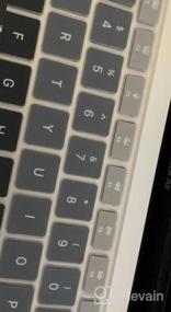 img 7 attached to Чехол для MacBook Air 13 дюймов, чехол с клавиатурой, защитной пленкой для экрана и Touch ID Retina M1 A2337 A2179 A1932, 2020 г. - Soft-Touch Hard Shell Creative Brain