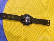 img 1 attached to HUAWEI Watch GT 2 (42mm) - AMOLED Display, 1 🕰️ Week Battery, GPS, Heart Rate Monitor, Night Black (International Model, No Warranty) review by Kio Mateo ᠌