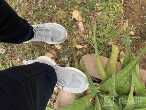 img 7 attached to Akk Womens Walking Tennis Shoes - Легкие повседневные кроссовки из пеноматериала с эффектом памяти для работы в тренажерном зале