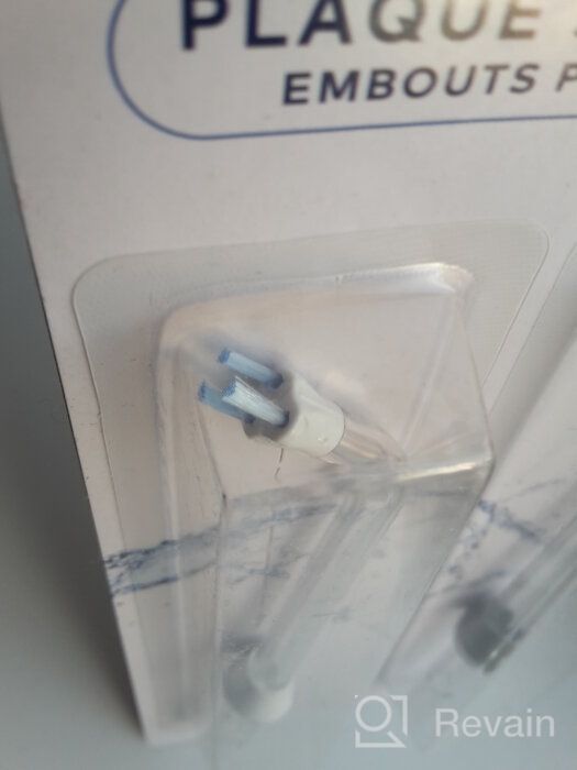 img 2 attached to 🦷 Ultimate Plaque Seeker Replacement Tips: Waterpik & Other Brand Water Flosser, 4-Pack review by Achara Chamniprasart ᠌