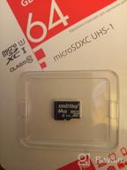 img 1 attached to 🔍 SmartBuy microSDXC 64GB Class 10 - High-Speed, 1 pc. Black review by Aneta Szczerba (Szcz ᠌