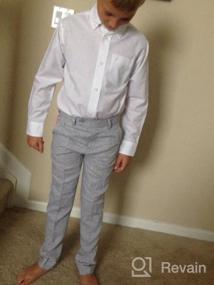 img 3 attached to Isaac Mizrahi Boys' Chambray Linen Pants - Enhancing Boys' Clothing for Fashionable Comfort and Style