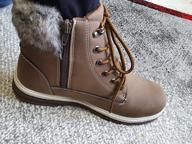 img 1 attached to Waterproof Winter Combat Duck Boots For Women With Ankle Support - Ideal For Snow, Rain And Outdoor Adventures review by Steve Whited