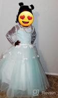 img 1 attached to Carat Lovely Communion Dresses 👗 with Sleeves - Perfect for Girls' Clothing review by Marisela Hernandez