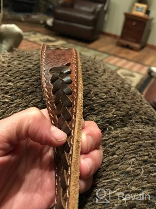 img 1 attached to Longhorn Western Conchos: Premium Leather Men's Accessories for Belt Matching review by Todd Roybal