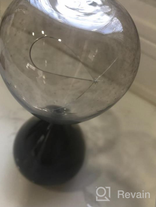 img 1 attached to Large Black Sandglass Hourglass Timer 5 Minutes Home Decor Xmas Birthday Gift review by Keith Wachtel