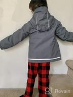 img 1 attached to 🧥 JAN JUL Boys' Waterproof Fleece Lined Cozy Dry Clothing, Jackets, and Coats review by Damion Pasquale