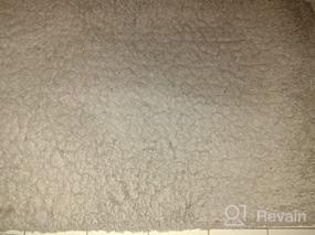 img 8 attached to ROSMARUS Grey Shaggy Bath Rug - Non-Slip, Soft And Absorbent Mat For Luxurious Bathroom Experience