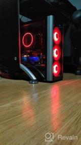 img 7 attached to 🔥 Корпус Thermaltake Level 20 MT ARGB Mid Tower с закалённым стеклом - черный: идеальный выбор для геймеров и технофилов