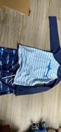 img 1 attached to MiYang Long Sleeve Shark Two 🦈 Piece Boys Swimsuit Rash Guard for Toddler Kids review by Kenny Rossi