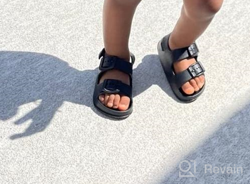 img 1 attached to Boys' Water Sandals - Lucky Love Toddler Shoes review by Jon Delgado