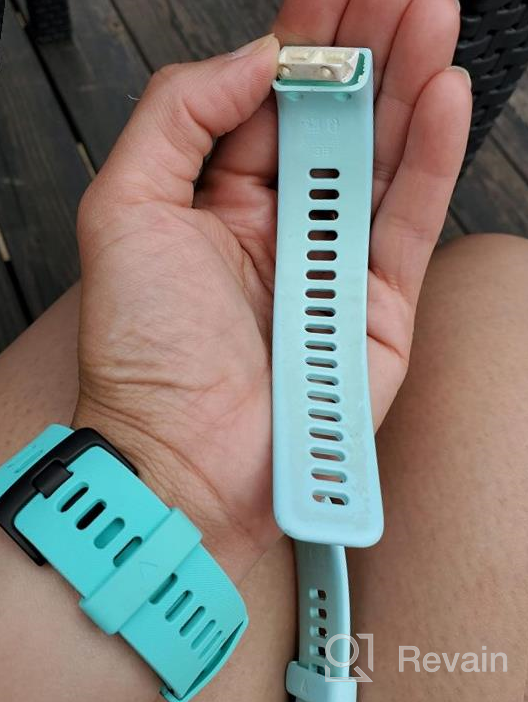 img 1 attached to Garmin Forerunner 35 Band Soft Silicone Replacement Watch Strap - Compatible With NotoCity Smartwatch review by Kyle Pickett